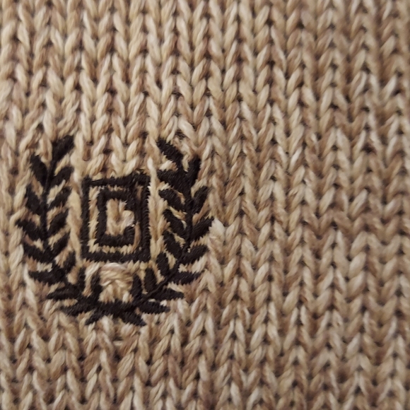 Ralph Lauren Chaps Mens 1/4 Button Sweater Brown Size L NWOT - Picture 5 of 10